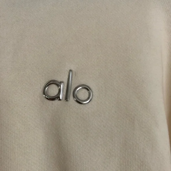 Alo Yoga Accolade Hoodie Ivory M - Picture 6 of 13